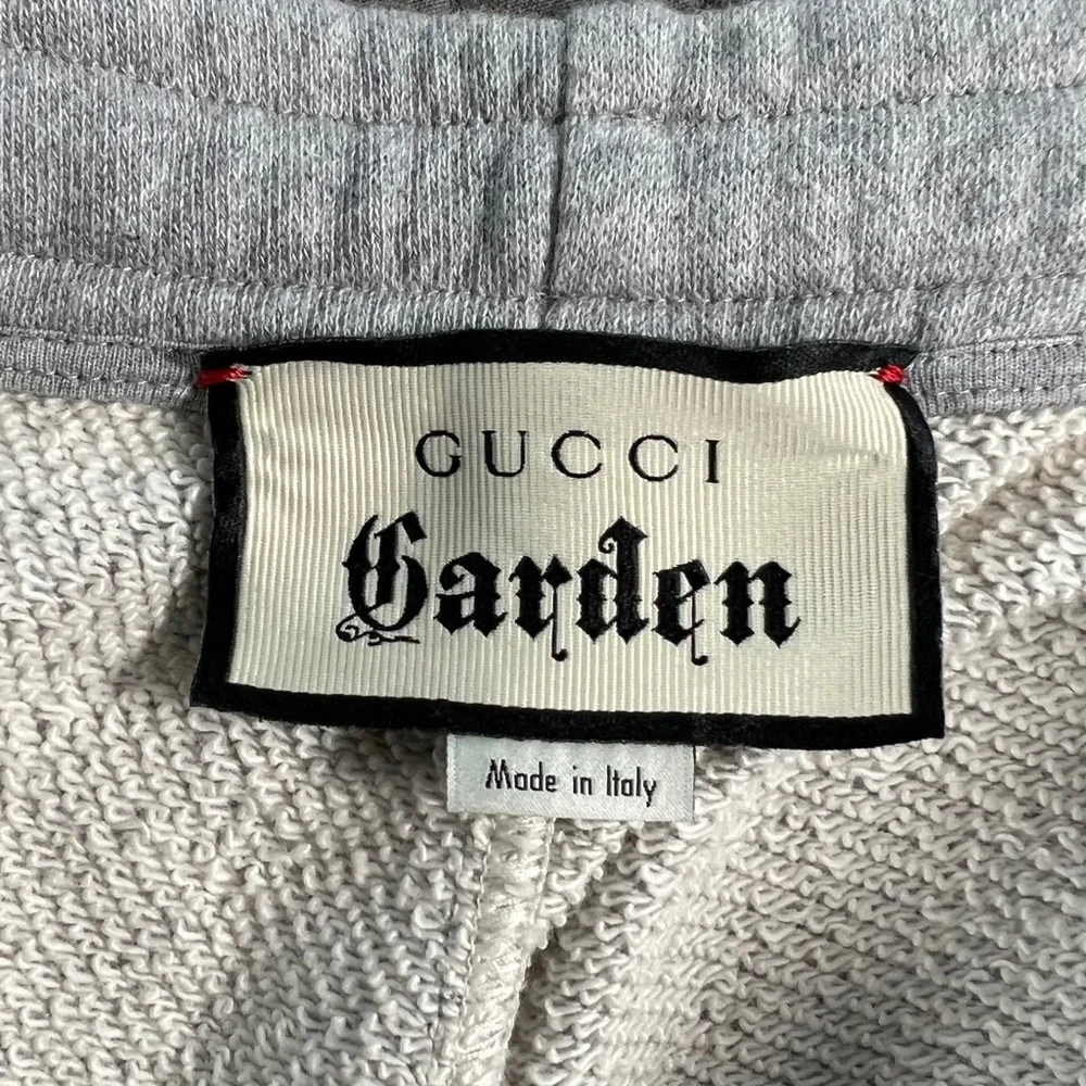 🛑SOLD🛑🐉GUCCI GARDEN EMBROIDERED SWEATPANTS🐉 - Picture 6 of 11